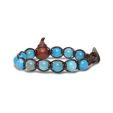 Tamashii Bracciale Agata Tibet Sky