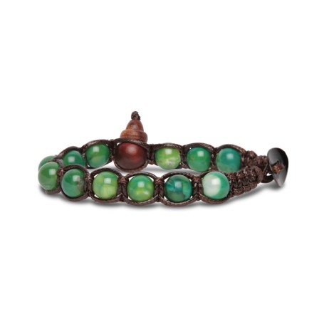 Tamashii Bracciale Agata Verde Menta