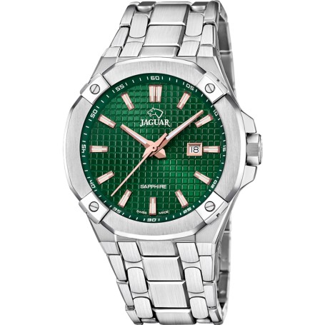 OROLOGIO SVIZZERO JAGUAR DIPLOMATIC VERDE J1009/3