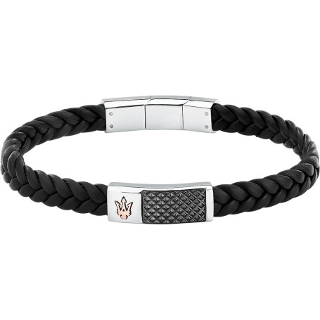 BRACCIALE MASERATI RECYCLED LEATHER - JM424AVE26