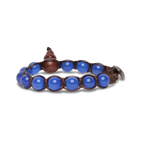 Tamashii Bracciale Agata Blu