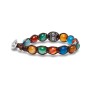 Tamashii Bracciale Agata Striata Colori Misti