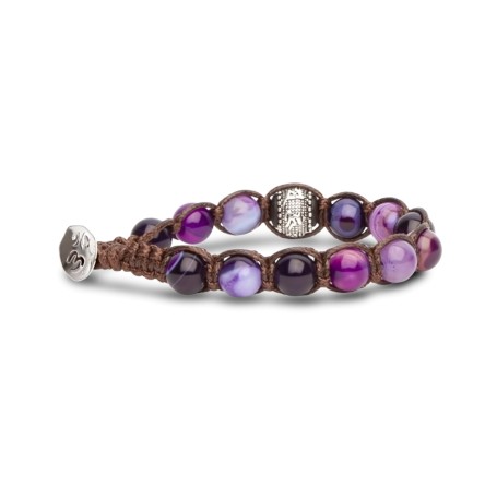 Tamashii Bracciale Agata Viola Striata