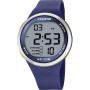 OROLOGIO CALYPSO K5785/3 AZZURO CINTURINO GOMMA, UOMO