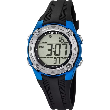 OROLOGIO CALYPSO K5685/5 AZZURO CINTURINO GOMMA, BAMBINI