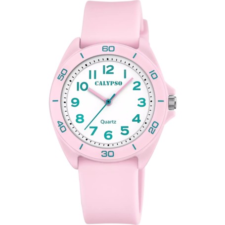 OROLOGIO CALYPSO JUNIOR COLLECTION K5833/2 BLANCO CINGHIA GOMMA, BAMBINI