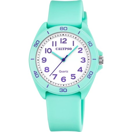 OROLOGIO CALYPSO JUNIOR COLLECTION K5833/3 BLANCO CINGHIA GOMMA, BAMBINI