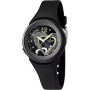 OROLOGIO CALYPSO TRENDY K5576/6 NERO CINTURINO GOMMA, DONNA