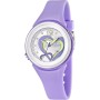 OROLOGIO CALYPSO TRENDY K5576/4 ARGENTO CINTURINO GOMMA, DONNA