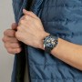OROLOGIO FESTINA F20561/2 BLU CINTURINO IN PELLE, UOMO