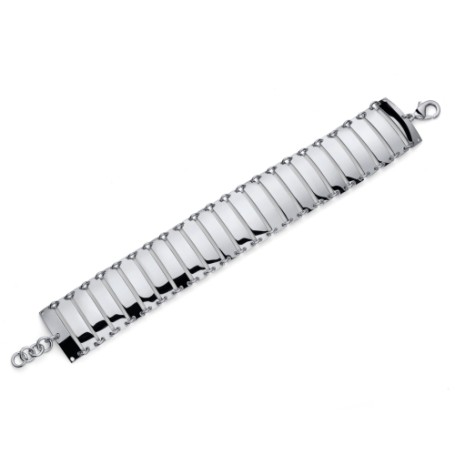 Bracciale Lux argentato