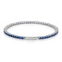 Bracciale Tennis pietre blu
