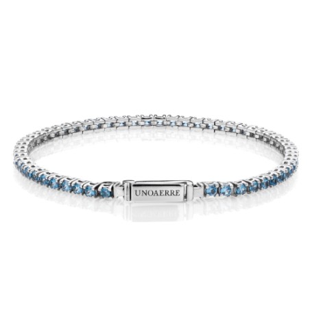 Bracciale tennis in argento