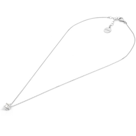Collana Cubic Zirconia in argento bianco