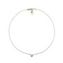 Collana in argento dorato Sparkle