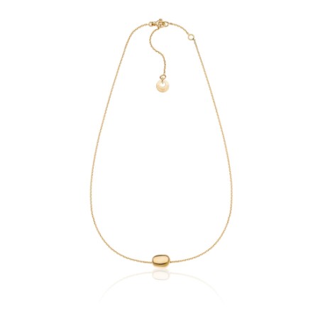 Collana in argento dorato mini Boule