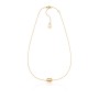 Collana in argento dorato mini Boule
