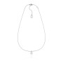 Collana in argento con perla