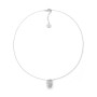 Collana in argento e zirconi