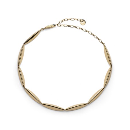 Collana Aria in argento dorato
