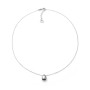 Collana Boule a goccia in argento