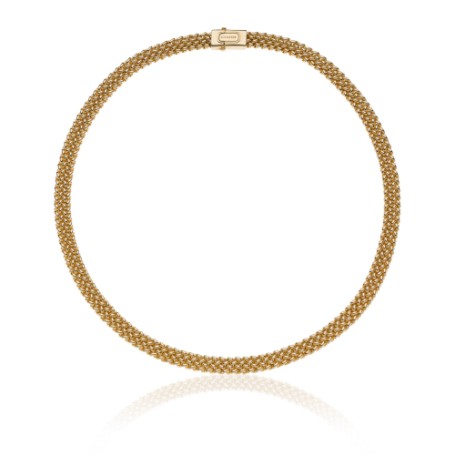 Collana in argento dorato Chicco