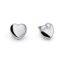 Orecchini in argento con cuore