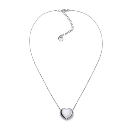 Collana in argento con cuore