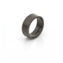 Anello in argento brunito