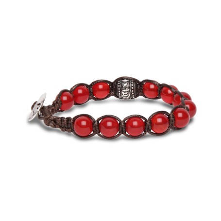 Tamashii Bracciale Agata Rosso Passione