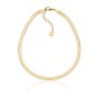 Collana in argento dorato Herringbone