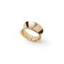 Anello a fascia dorato
