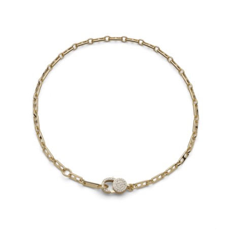 Choker con chiusura gioiello