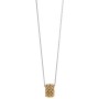 Collana in argento bicolore Chicco