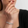 Nomination Link Composable Classic Occhio Greco in Argento