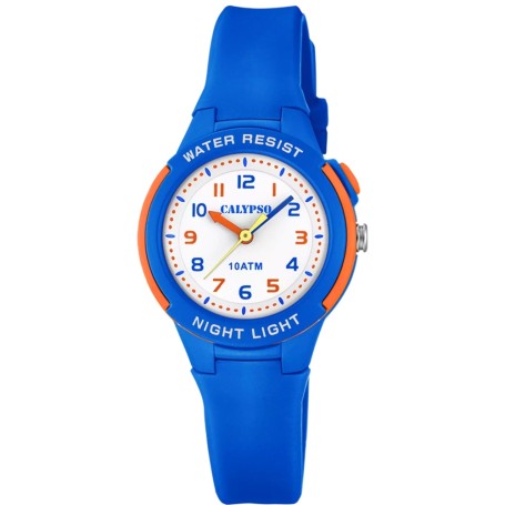 OROLOGIO CALYPSO SWEET TIME K6069/3 BIANCO CINTURINO GOMMA, BAMBINI