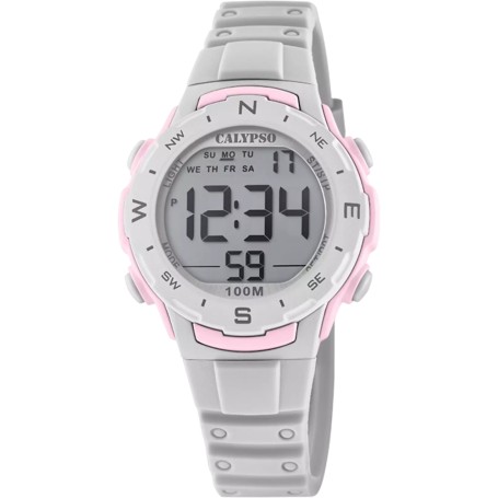 OROLOGIO CALYPSO K5801/1 DIGITALE CINTURINO GOMMA, BAMBINI