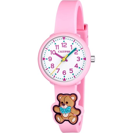 OROLOGIO CALYPSO K5844/5 ROSA CINGHIA GOMMA, DONNA