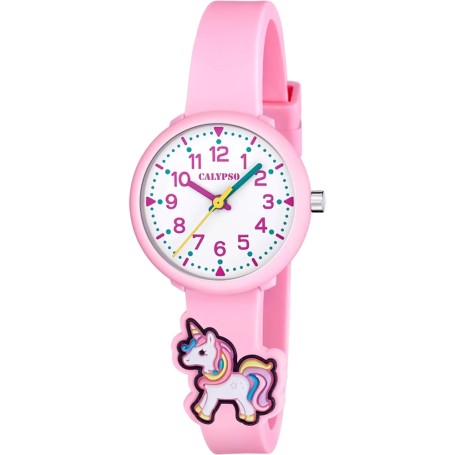 OROLOGIO CALYPSO K5844/2 ROSA CINGHIA GOMMA, DONNA
