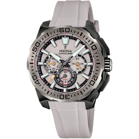 OROLOGIO DA UOMO FESTINA CHRONO BIKE F20726/1 MARRONE CINTURINO IN GOMMA