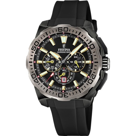 OROLOGIO DA UOMO FESTINA CHRONO BIKE F20726/3 NERO CINTURINO IN GOMMA