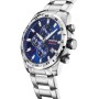OROLOGIO FESTINA TIMELESS CHRONOGRAPH F20463/2 BLU CINTURINO IN ACCIAIO, UOMO