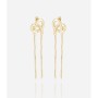 Zag Bijoux Pretzel Earrings