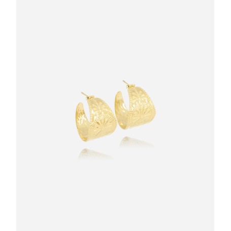 Zag Bijoux Olora Hoop Earrings
