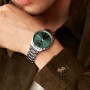 Anthéor Watch Steel Green, Silver Colour
