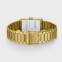 Belisenna Watch Steel, White, Gold Colour