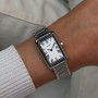 Belisenna Watch Steel, White, Silver Colour