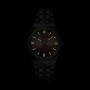 Retro 70's Watch Steel, Light Salmon, Silver Colour