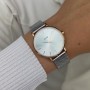 Minuit Watch Mesh, Rose Gold Colour, Two-Tone