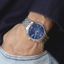OROLOGIO FESTINA TIMELESS CHRONOGRAPH F6854/6 BLU CINTURINO IN ACCIAIO, UOMO